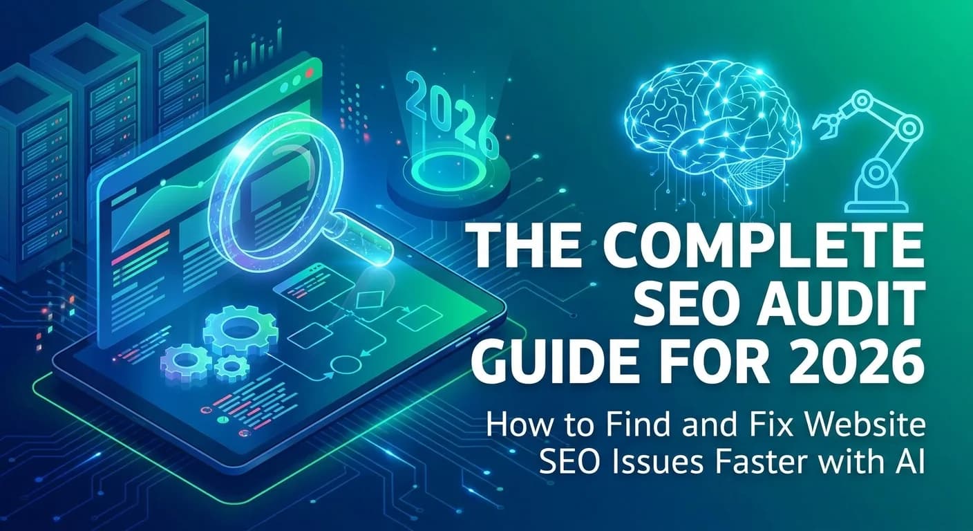 The Complete SEO Audit Guide for 2026: How to Find and Fix Website SEO Issues Faster with AI